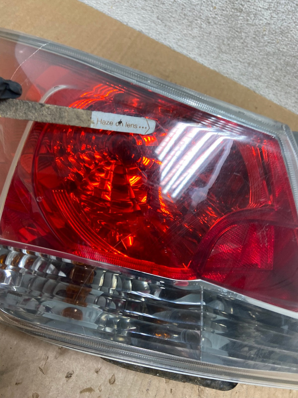 2008 to 2012 Honda Accord Sedan Tail light Left Driver LH Side AI4743 LK4