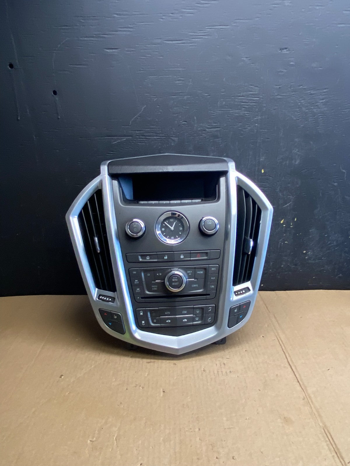 2011-2012 Cadillac SRX A/C Heater Radio Climate Control Panel Bezel OE ae4425 DG0