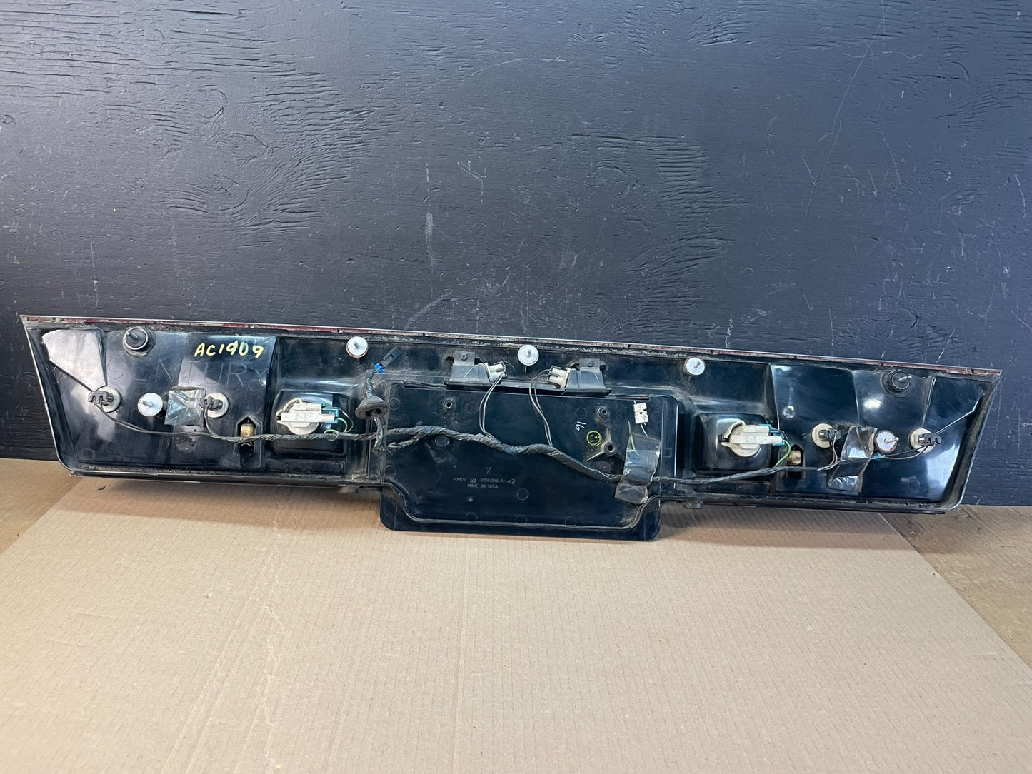 1997 to 2005 Buick Century Center Trunk Tail Light OEM AC1909 DG5