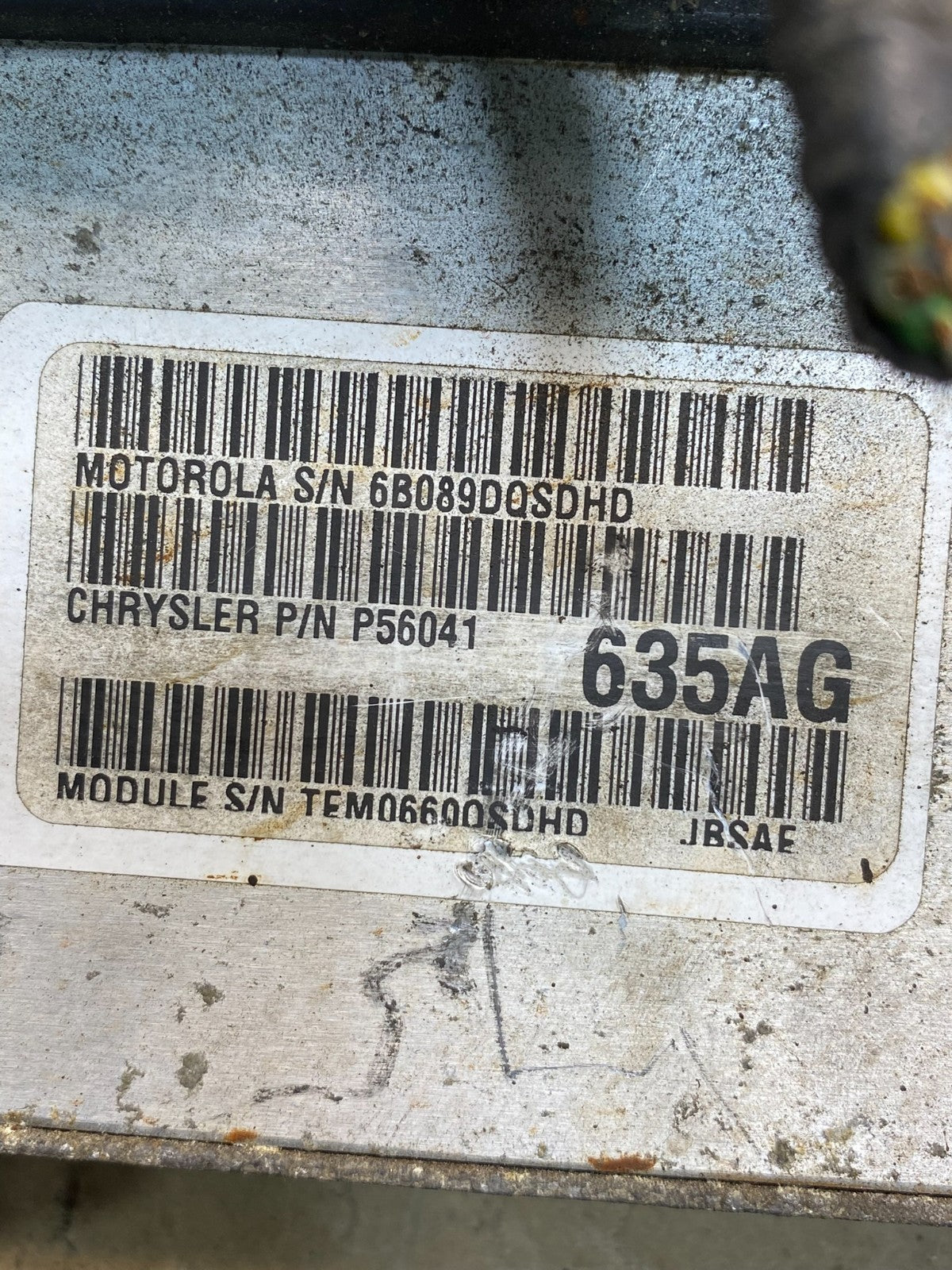 1998 2001 Jeep Grand Cherokee 4.0 ECU ECM Engine Computer Module aj0208 DG2