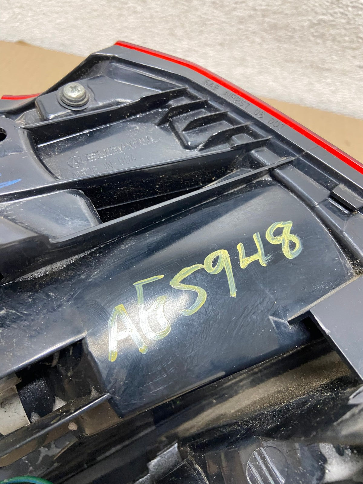 2010-2014 Subaru Outback Wagon Right Passenger Rh Side Tail Light AG5948 LK6