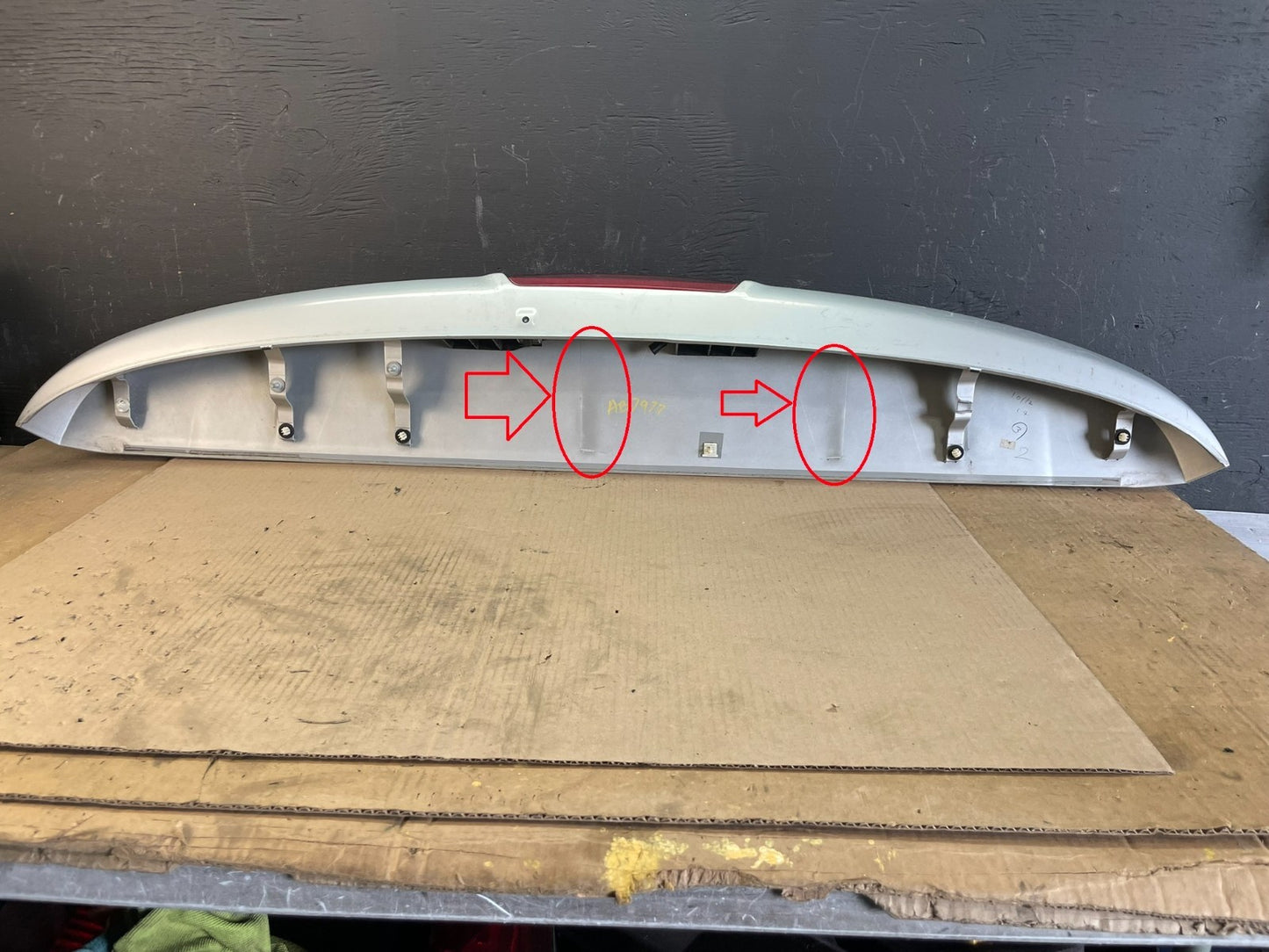 2011-2017 Nissan Quest Spoiler Wing Third 3rd Brake Light AB79776