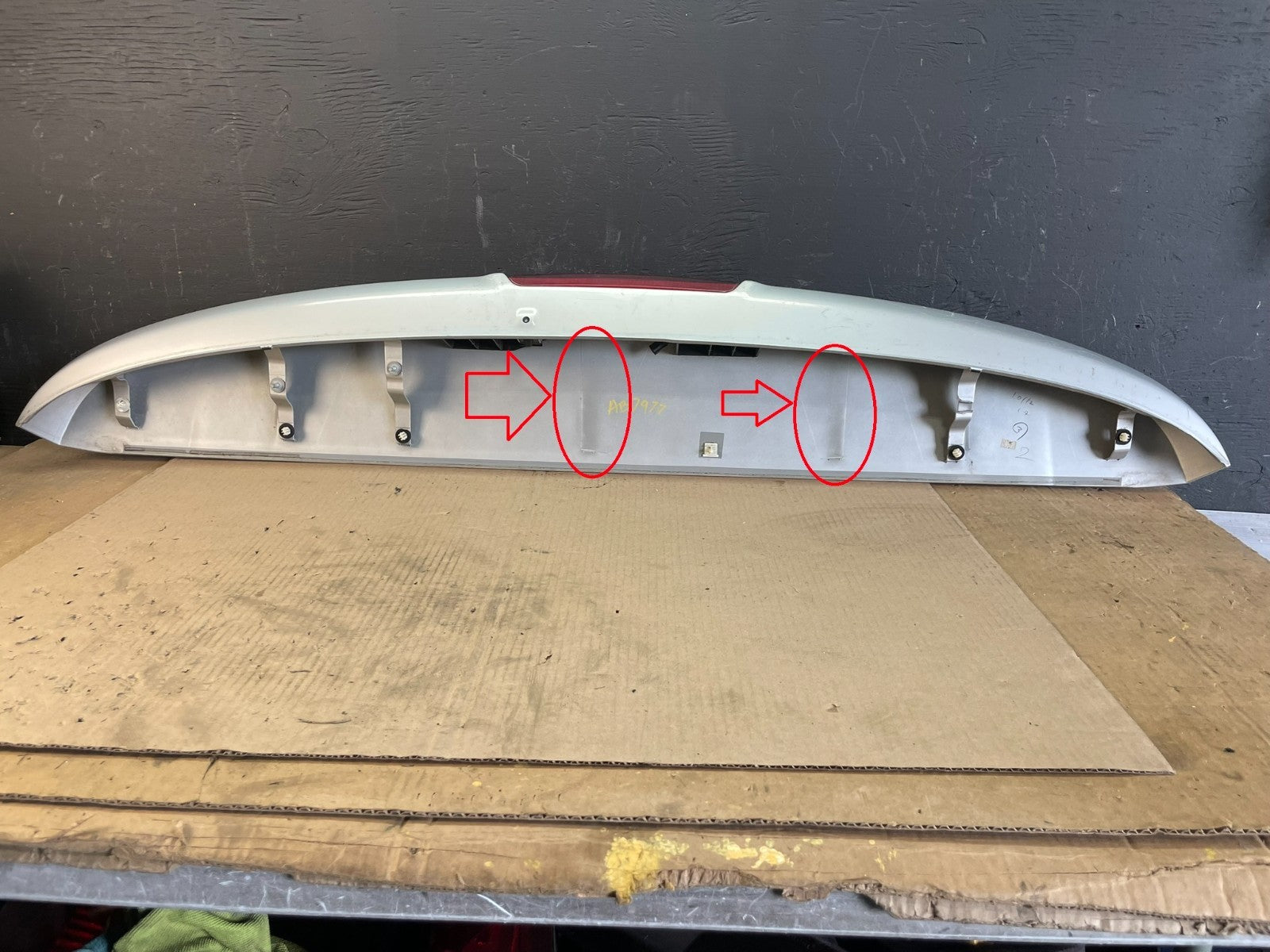 2011-2017 Nissan Quest Spoiler Wing Third 3rd Brake Light AB79776
