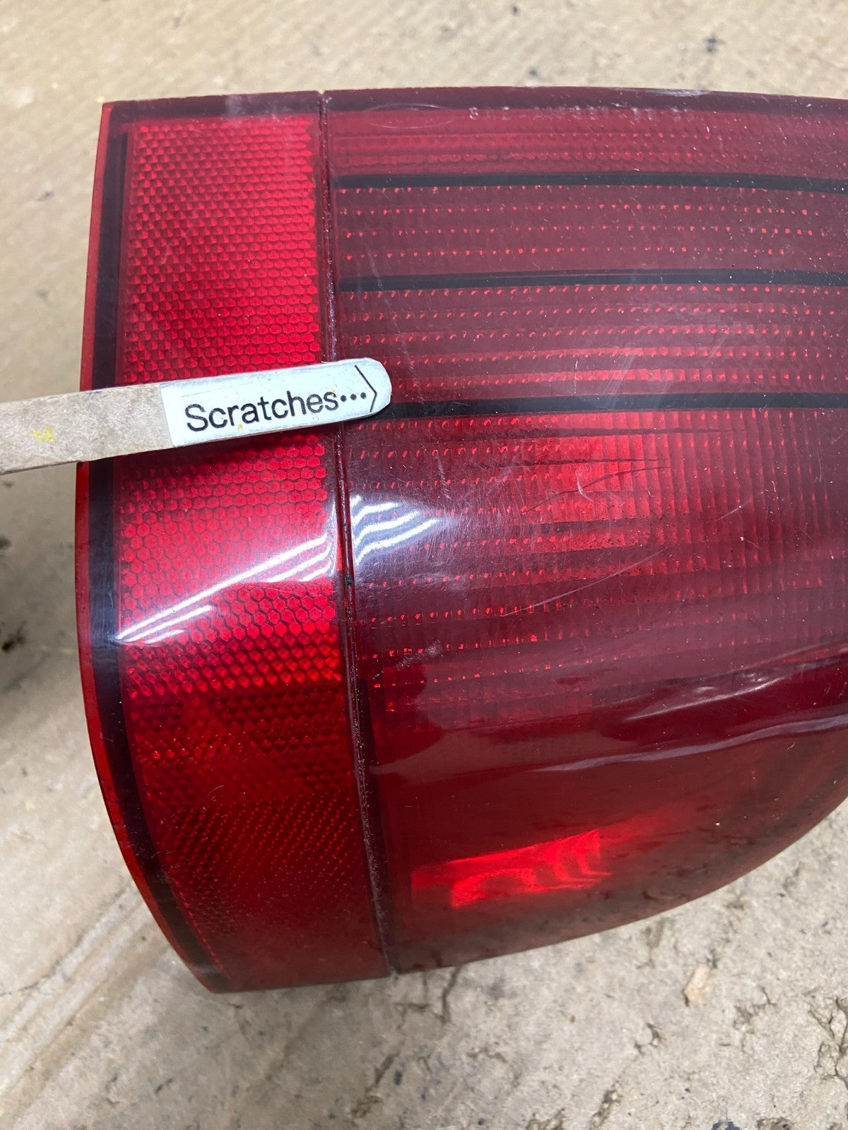 1989 to 1990 Mercury Cougar Right Passenger RH Side Tail Light AA8529 DG3