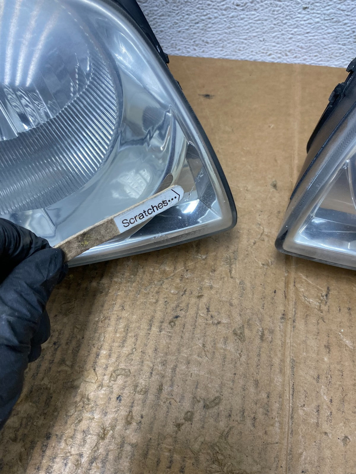 2004 - 2006 Nissan Sentra Halogen Left+Right Headlights AE2657 DW3