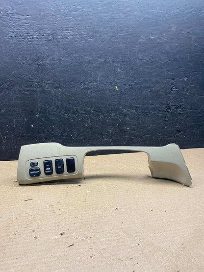 2001 to 2007 Toyota Highlander Lower Dash Trim Bezel Mirror Switch L2012 OEM DG0