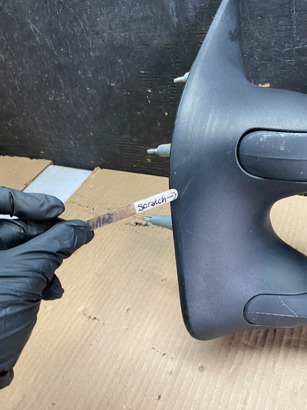 2002 to 2008 Ford E150 Van Left Driver Side Door View Two Arm Mirror Q3140 DG4