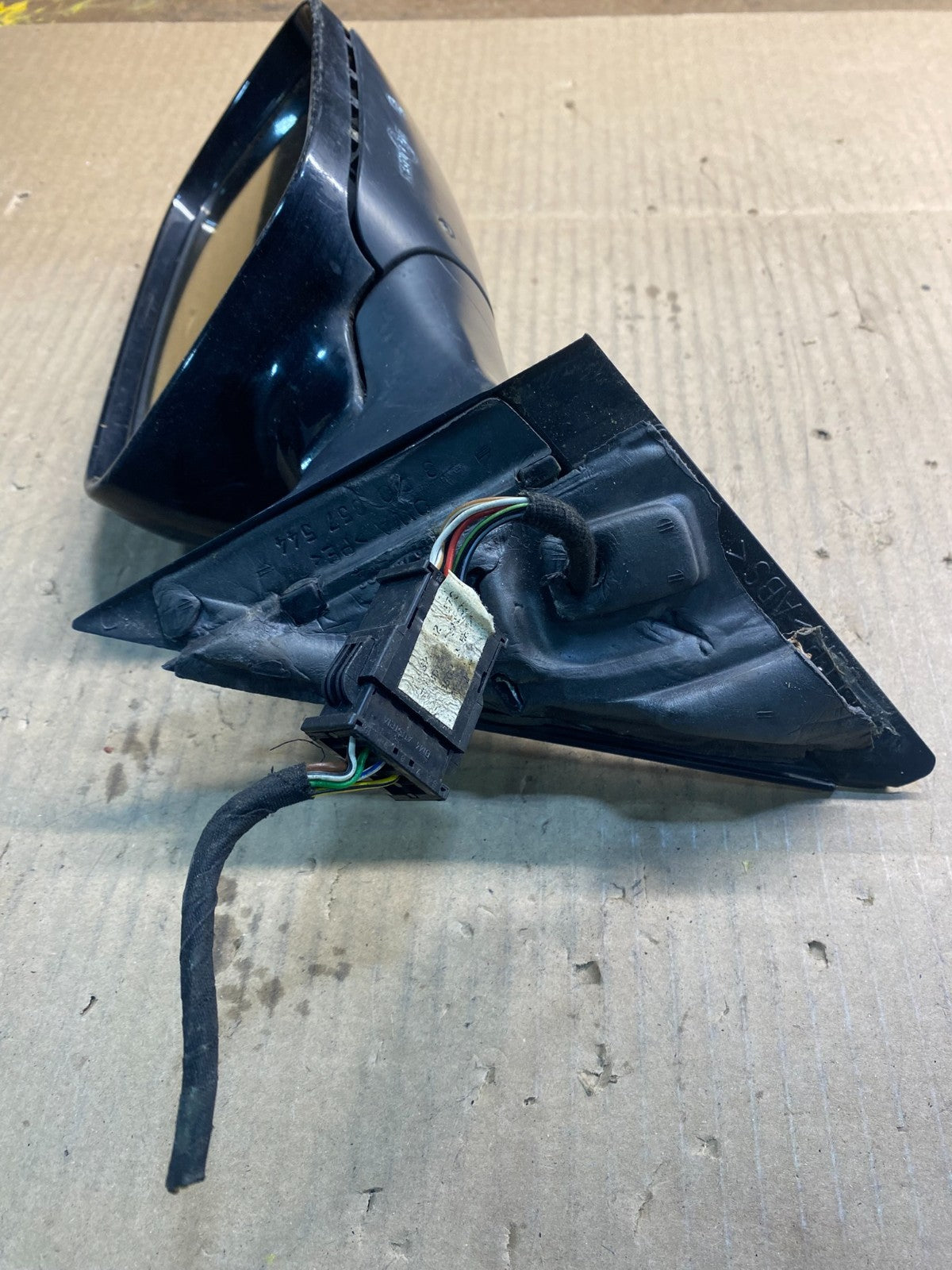 1999 to 2002 Audi A4 Right Passenger RH View Power Door Mirror OEM Z5185 DG4