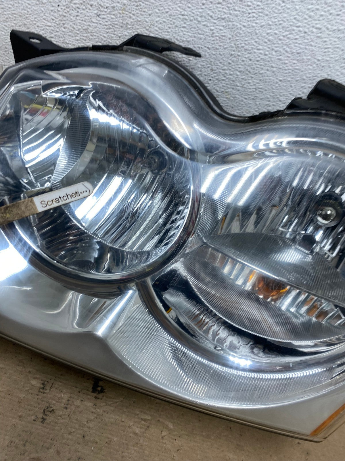 2008-2010 Jeep Grand Cherokee Left LH Driver Side Halogen Headlight AF4634 LK3