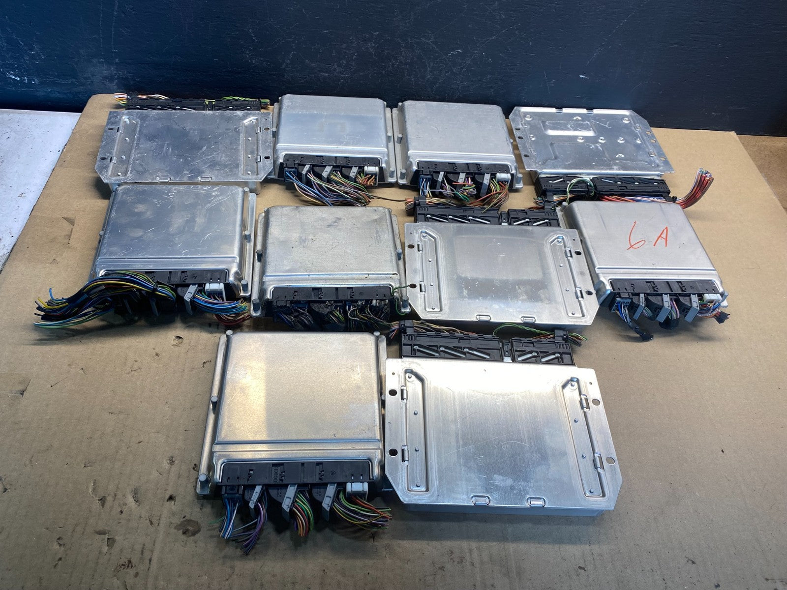 Mix of 10 Mercedes ECM Engine Computer Module AC09601