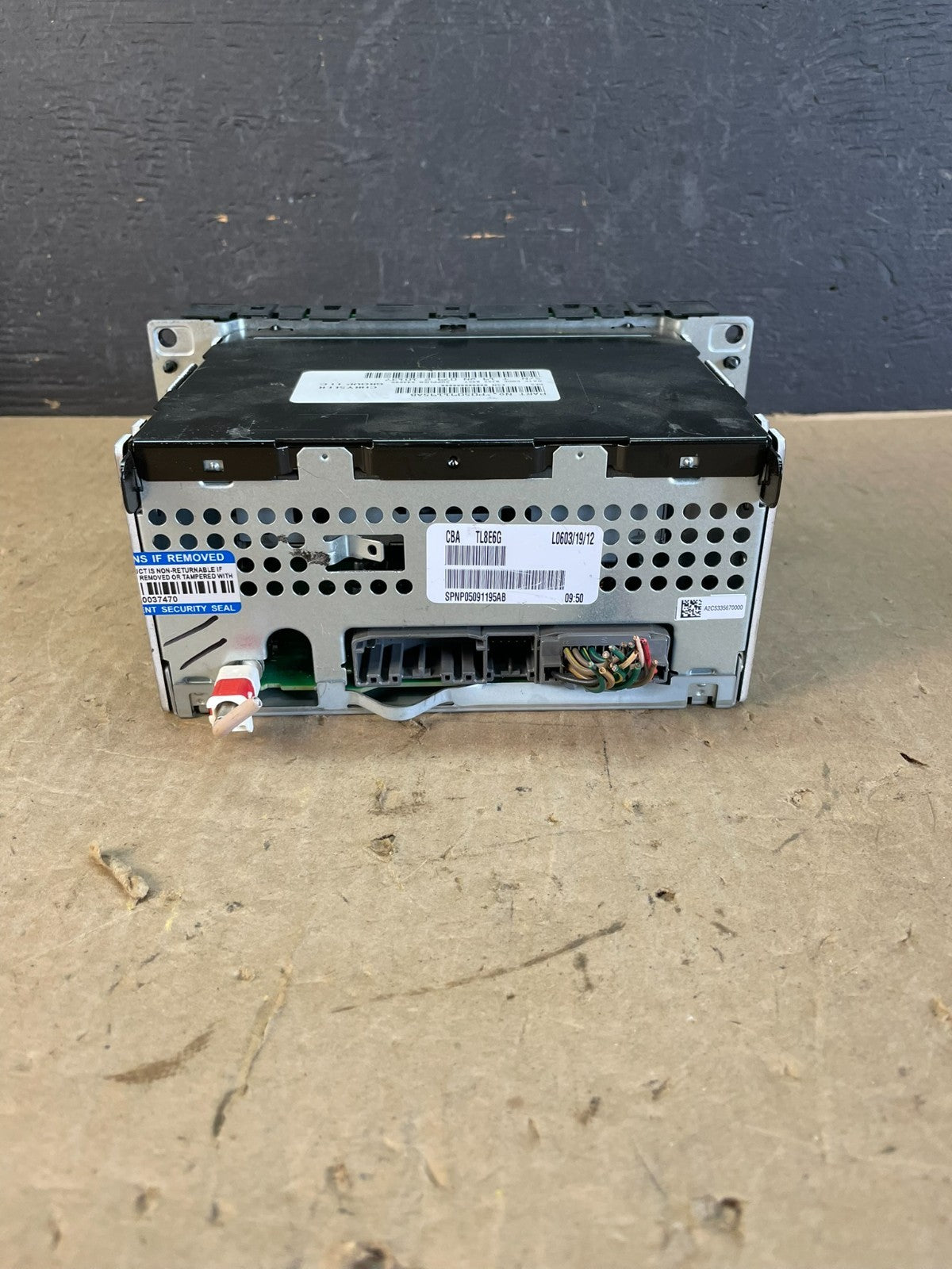 2007-2012 Chrysler Dodge Jeep Ram Radio CD MP3 AUX Receiver AD5924 DW5