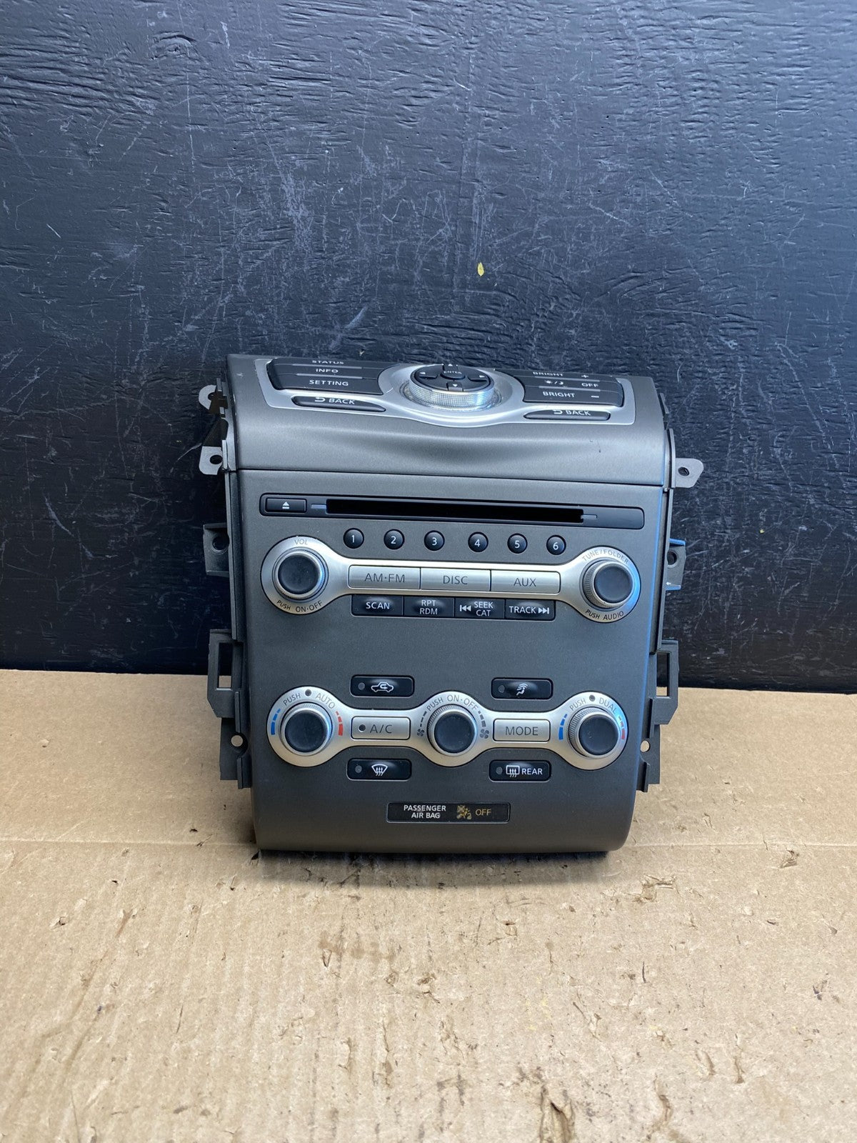 2010 - 2014 Nissan Murano Temperature Climate A/C AC Control Panel AC9124 DG0
