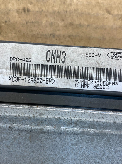1999 Ford F450 F550 7.3L Diesel Engine Control Module Computer ECM ECU AD9845 DG2