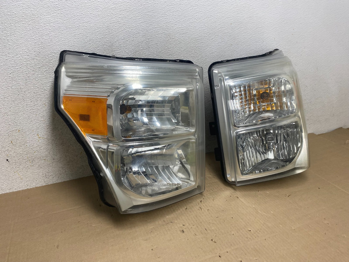 2011 to 2016 Ford F250 Super Duty Left+Right Side Headlights AI2152 DW2