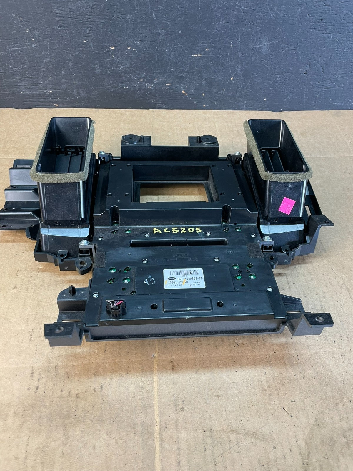 2013-2015 Ford Taurus Front Center Console Climate Radio Control Panel ac5205 DG8
