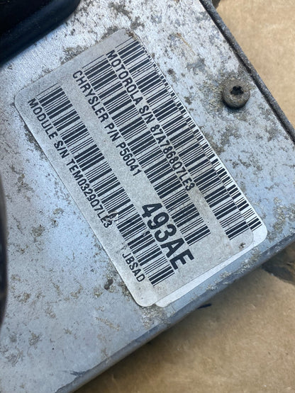 1999 Jeep Cherokee 4.0L ECM ECU Engine Control Computer Modul AH4861 DW2