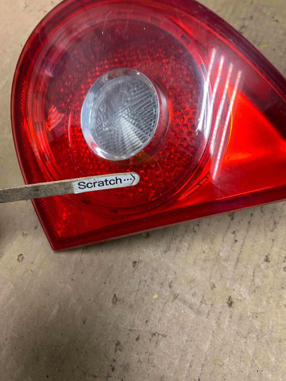2006-2009 Volkswagen Golf Right Passenger Rh Tail Light Inner Trunk N1475 DW3