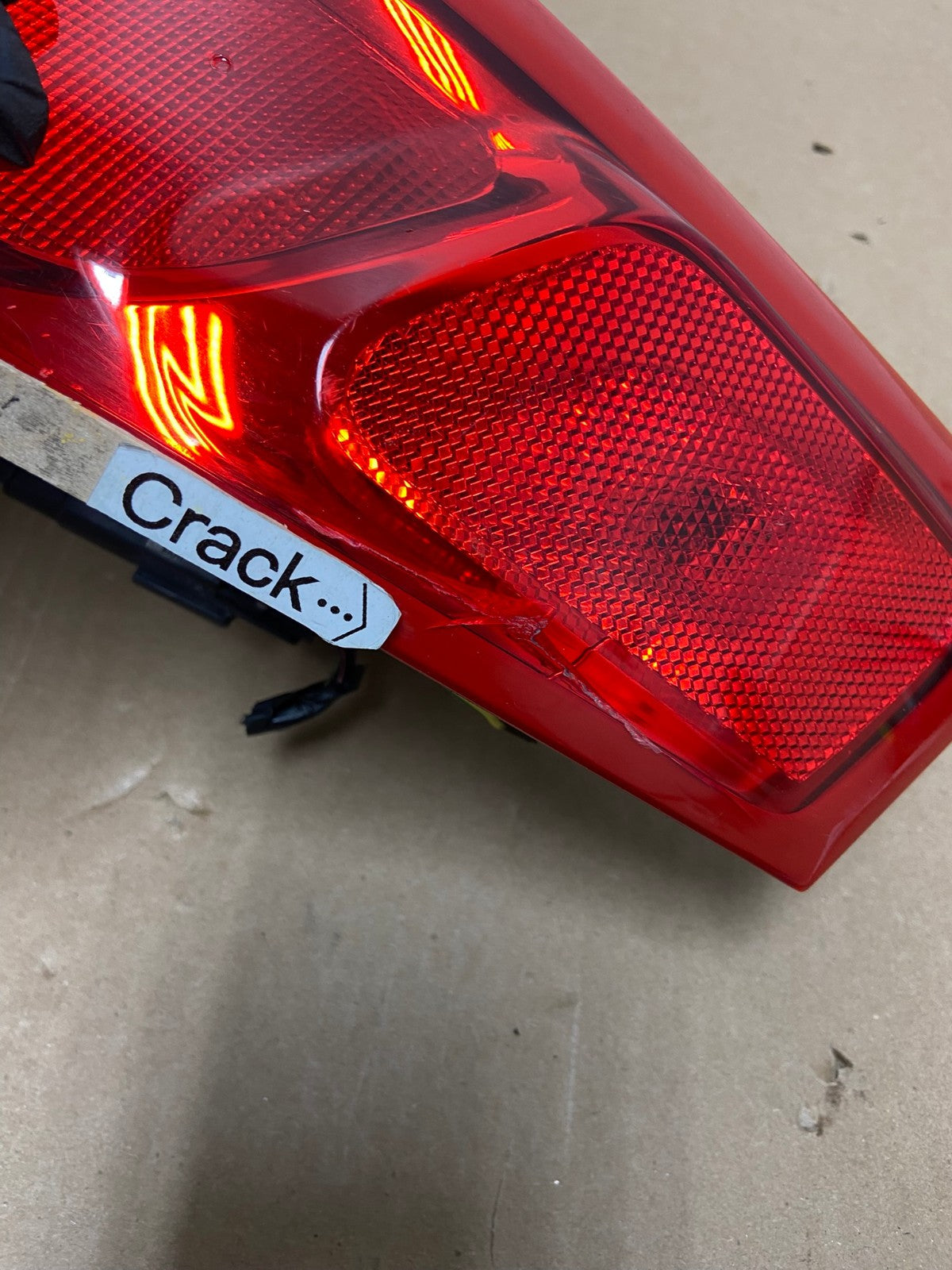 2010-2018 Lincoln Mkt Right Passenger Rh Side Tail Light AD7857 LK4