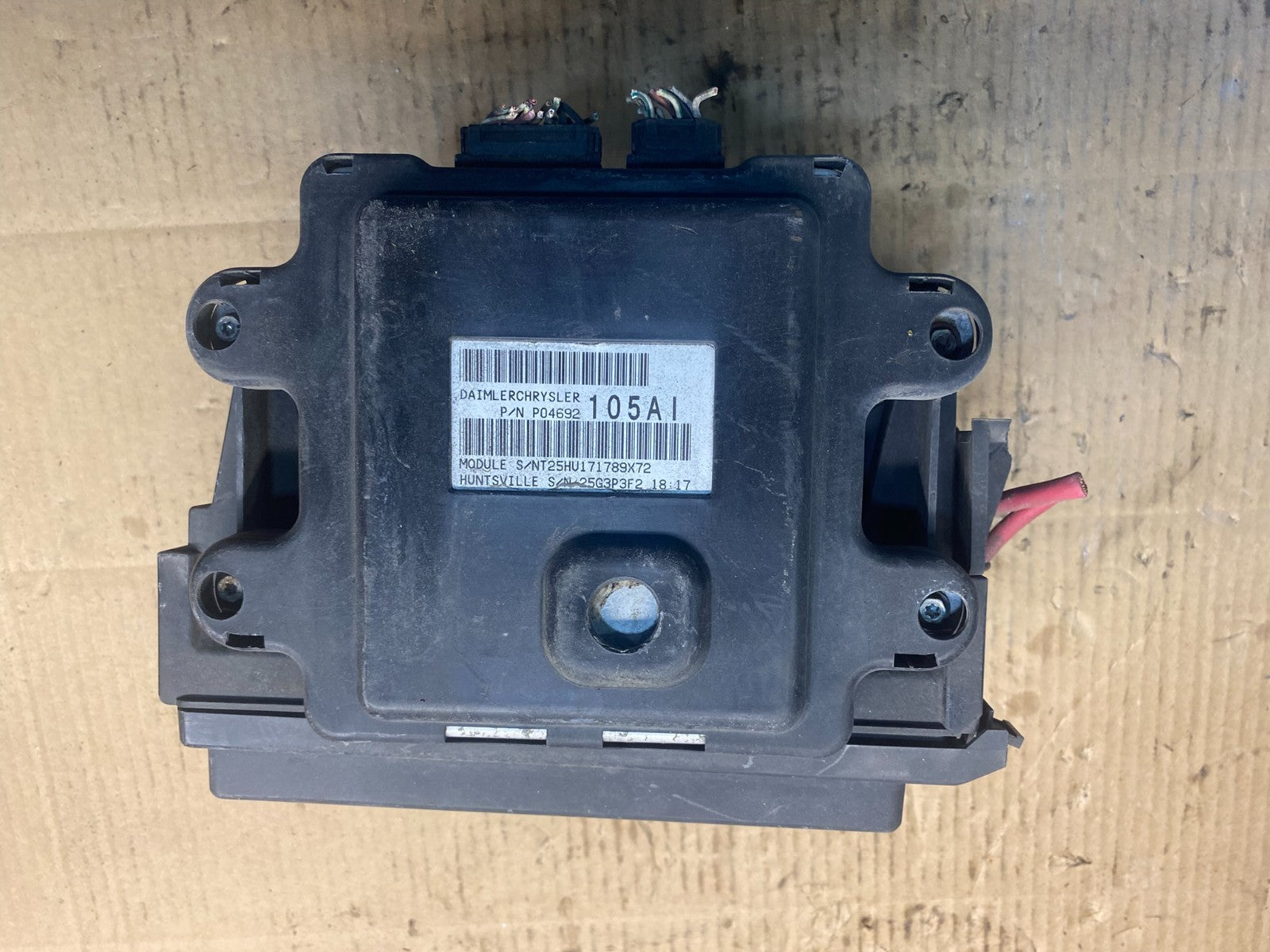 2007 Jeep Grand Cherokee Fuse Box BCM Body Control Module AD1471 DG2