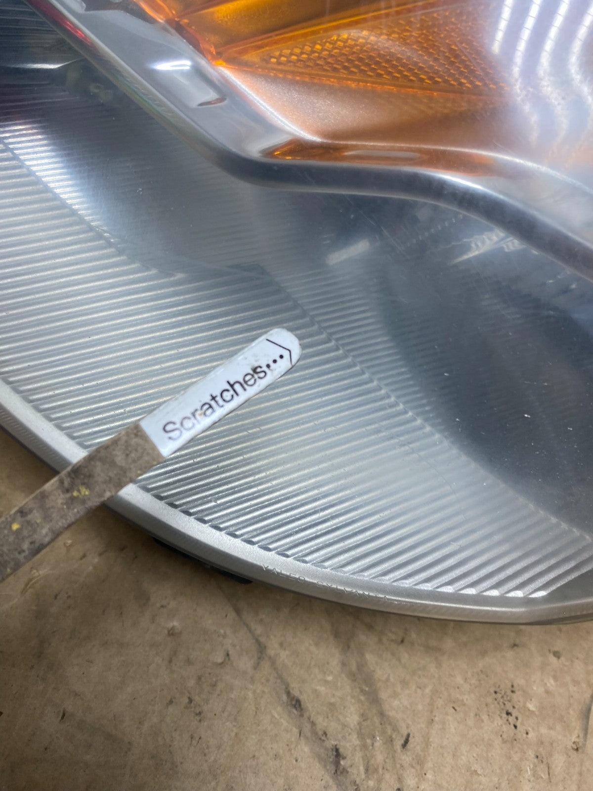 Coupe 2008 2009 Nissan Altima Left Driver Lh Side Headlight AD6185 DW3