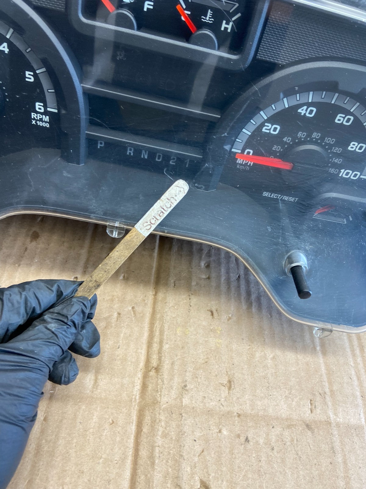 2010 Ford E150 E250 E350 VAN Gauge Speedometer Cluster aa8039 DG1