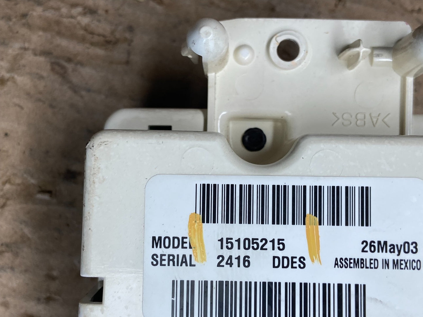 2003 to 2006 Chevrolet Silverado HVAC Heater Climate Control Module AF1614 DG5