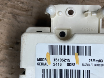 2003 to 2006 Chevrolet Silverado HVAC Heater Climate Control Module AF1614 DG5