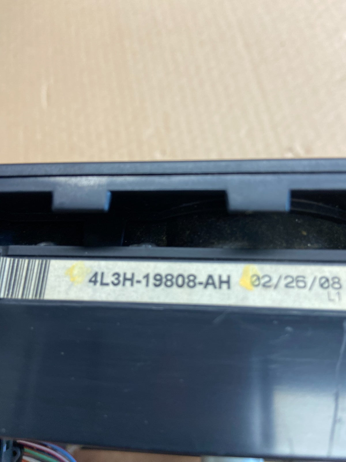 2004 to 2008 Ford F150 Radio Climate Dash Bezel Surround Black AF6112 DG5