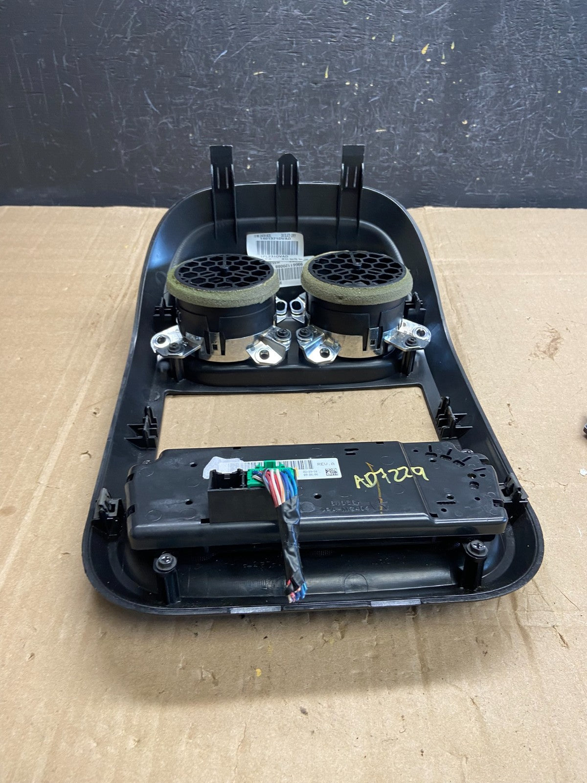 2011 to 2017 Jeep Compass Dash Climate Temperature Control Radio Bezel ad7229 DG5