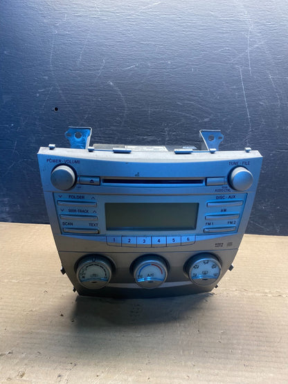 2007 to 2009 Toyota Camry Radio CD Player Climate Control Bezel AF3993 DW0
