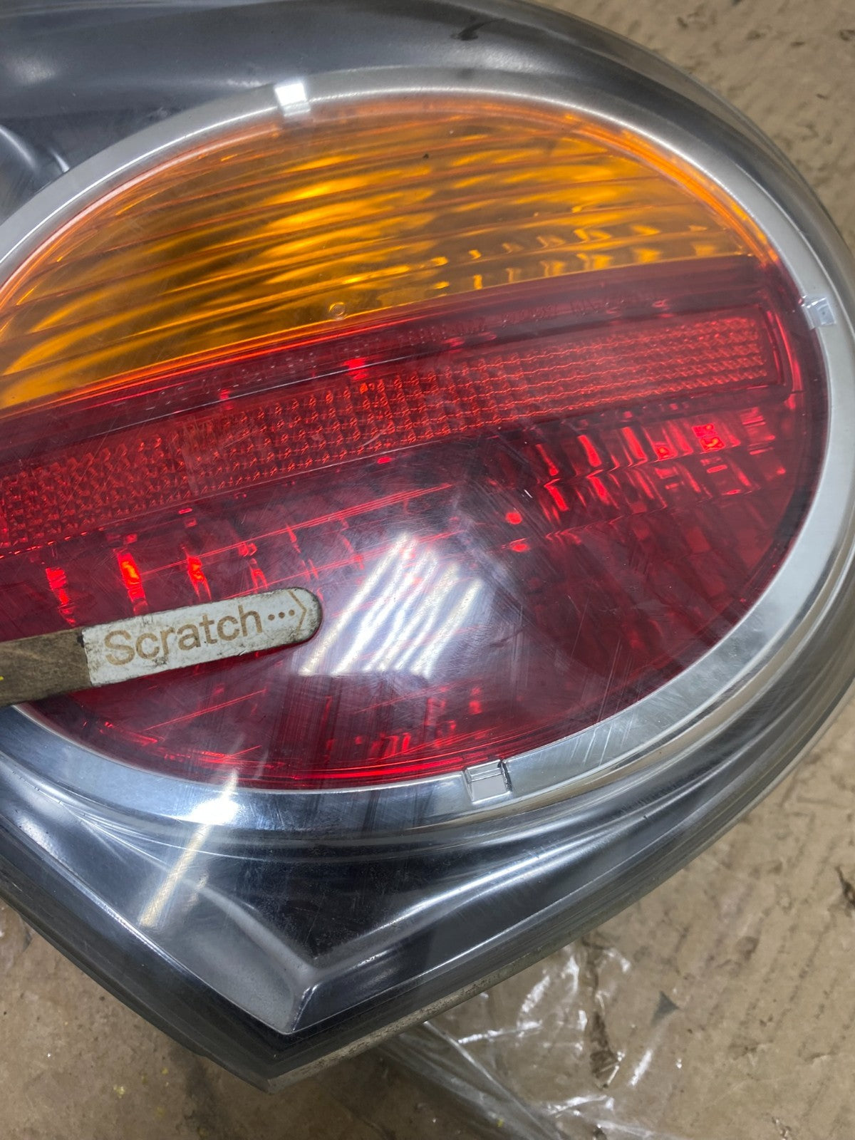 2002 2003 Nissan Maxima Left Driver Lh Side Tail Light U3157 DW3