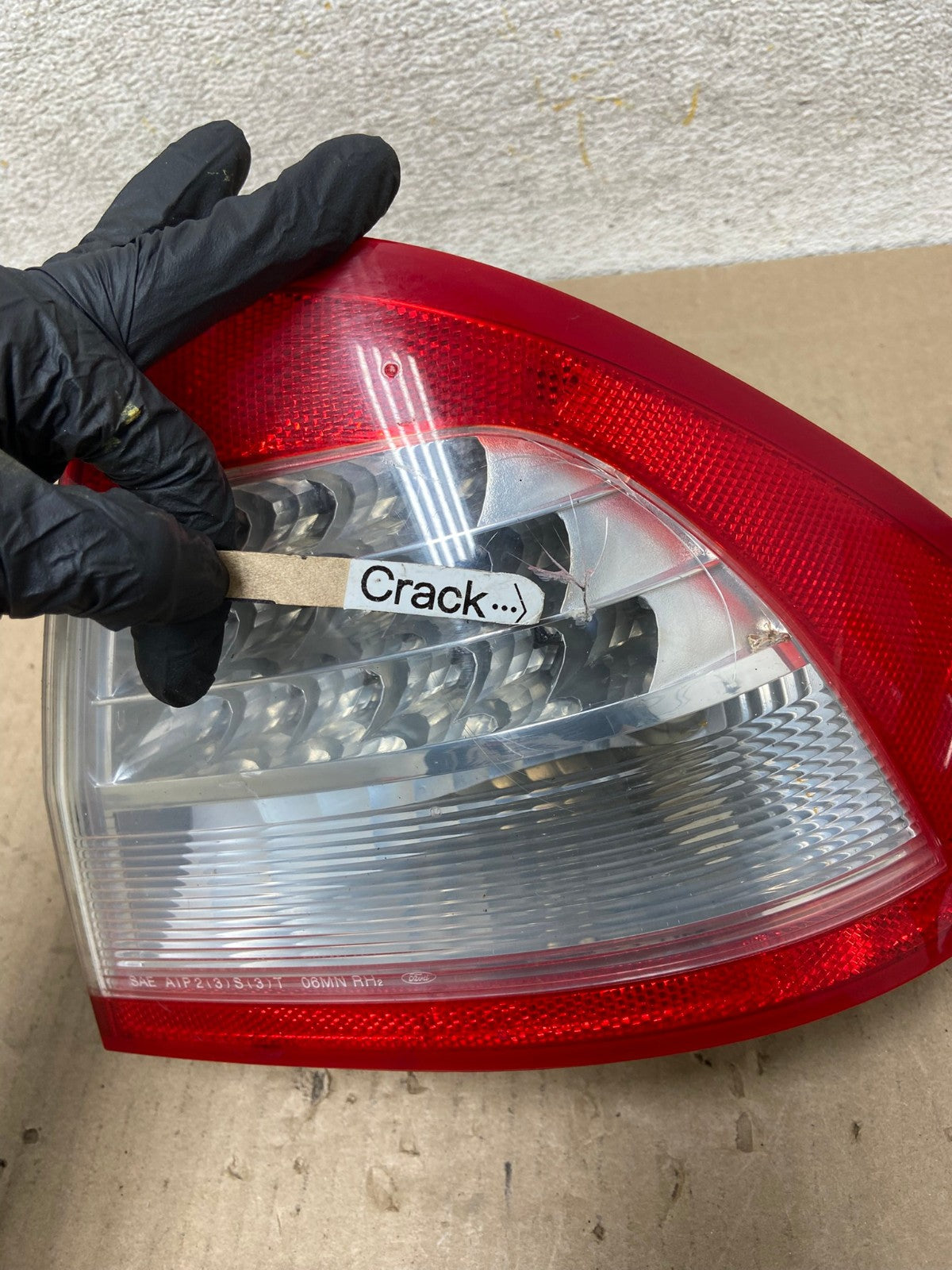2006-2009 Mercury Milan Right Passenger Side Tail Light AI2224 LK5