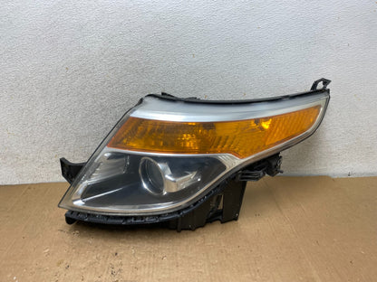 2011 to 2015 Ford Explorer Left Driver LH Halogen Headlight AI9079 DW0