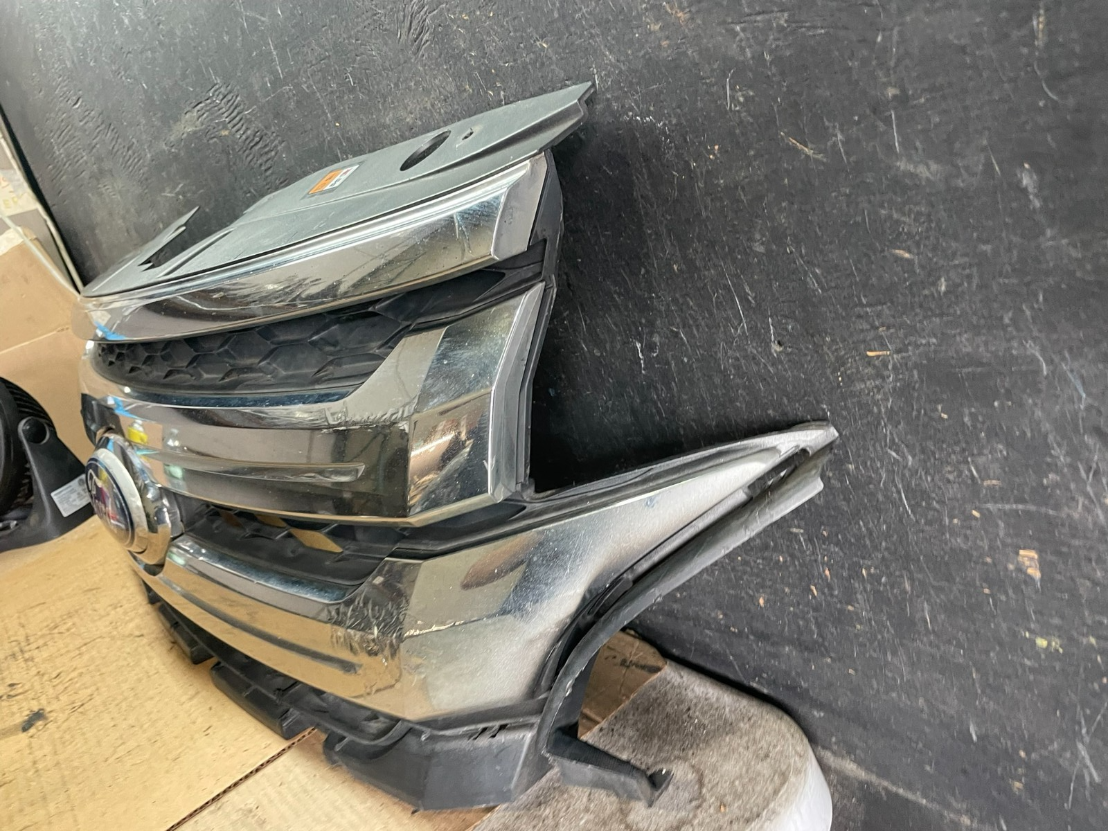 2011 2012 2013 Ford Edge Front Upper Chrome Grille Grill q9917 DG1