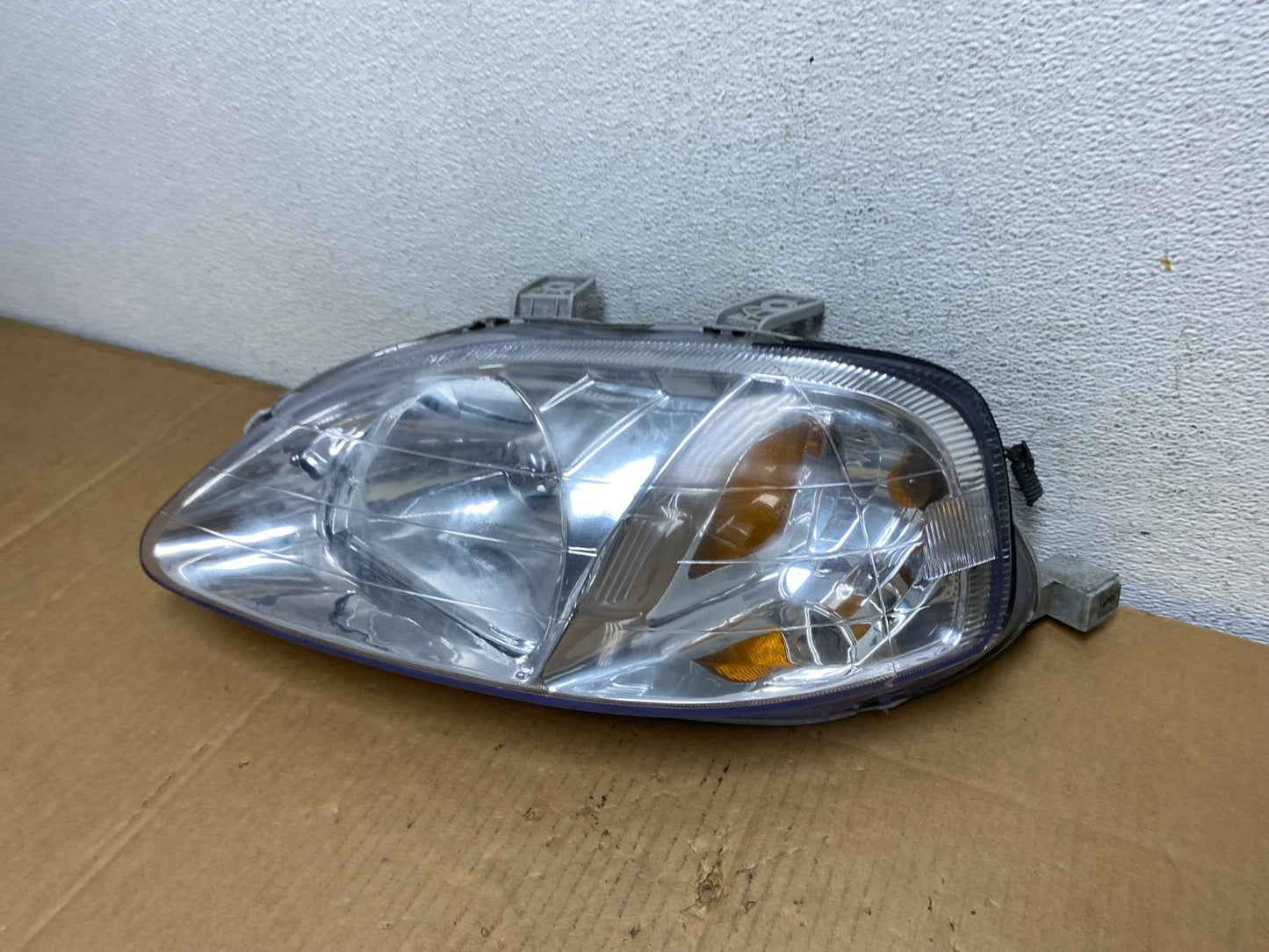 1999 2000 Honda Civic Sedan Headlight Halogen Left Driver Lh AD0855 DG1