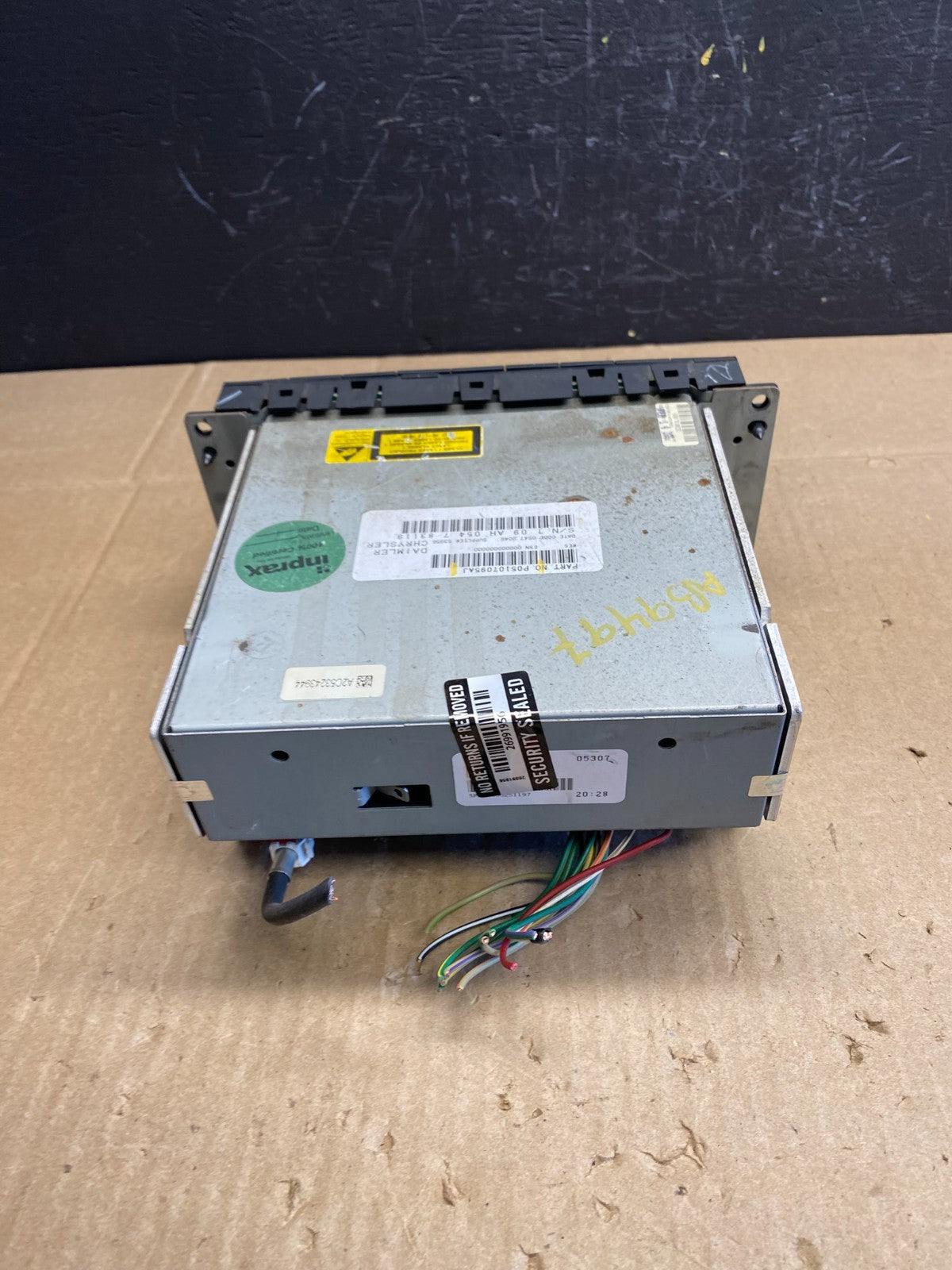 2007-2012 Chrysler Dodge Jeep Ram Radio CD MP3 AUX Receiver AB9497 DG3