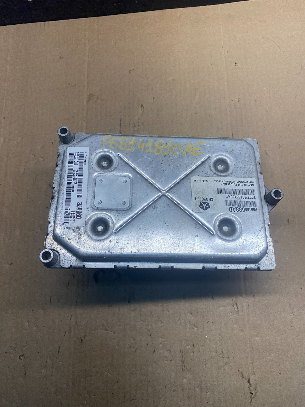 2013 Dodge Dart 2.0L ECU ECM Engine Computer Module ae7749 DG1