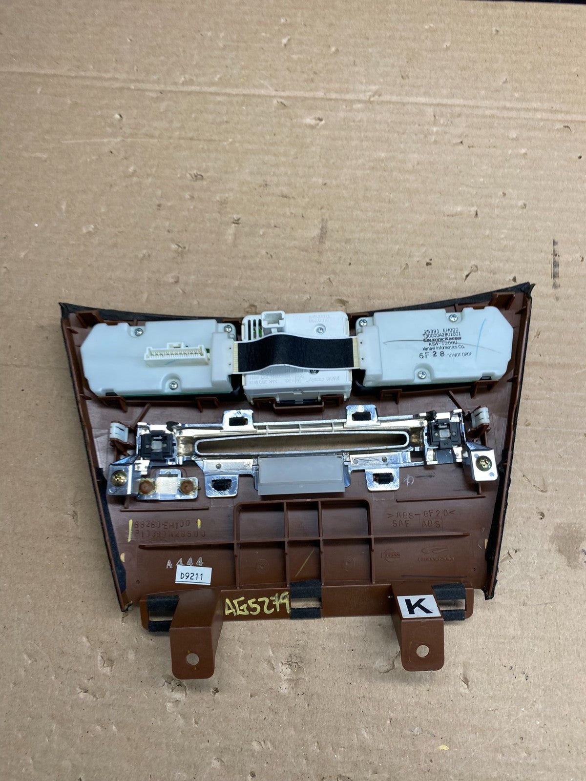 2006 to 2007 Infiniti M35 M45 Radio Audio Control Panel ag5279 DG4