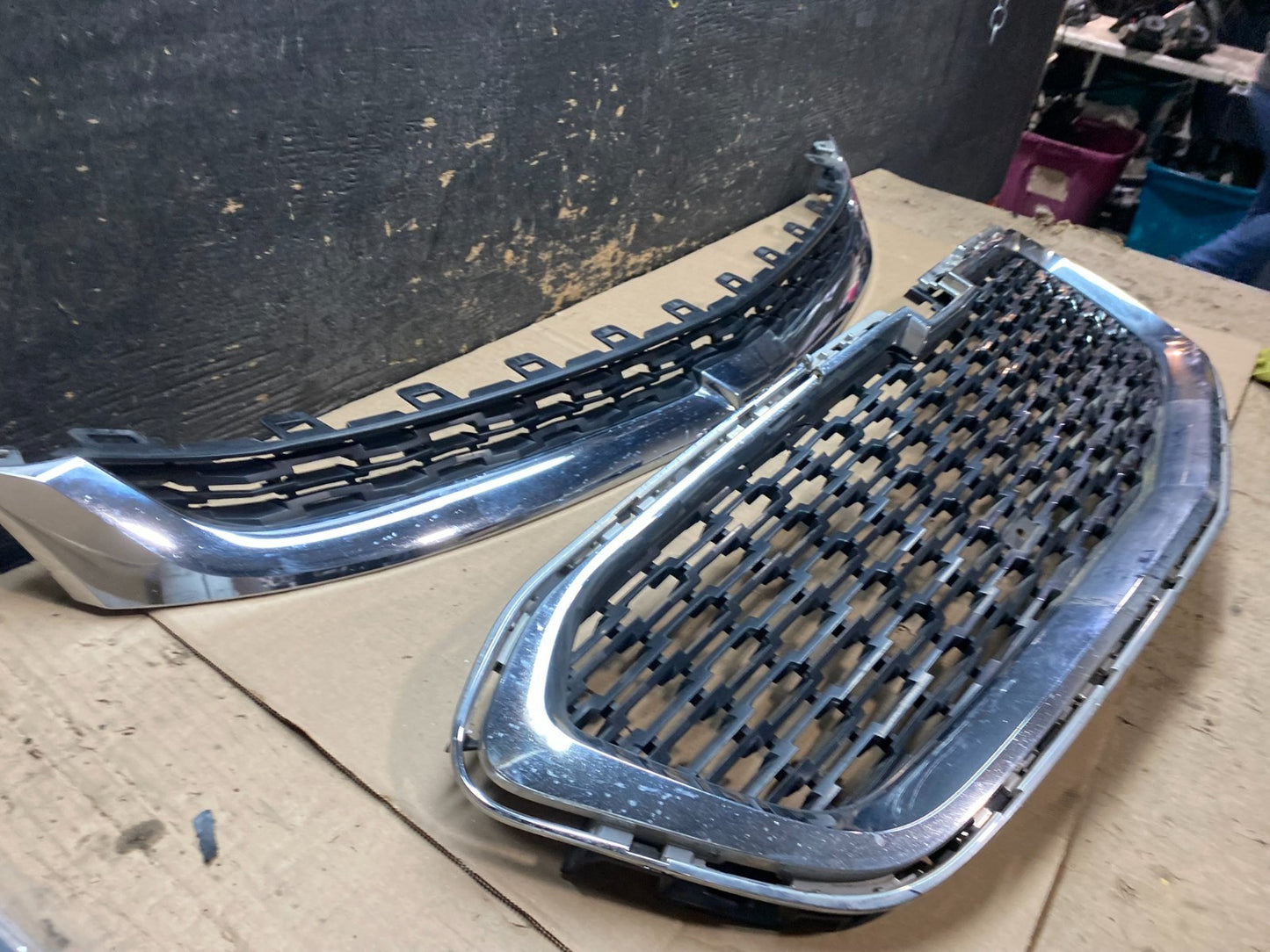 2014 2015 2016 Chevrolet Malibu Front Lower Upper Bumper Grille Grill X3623 DG2