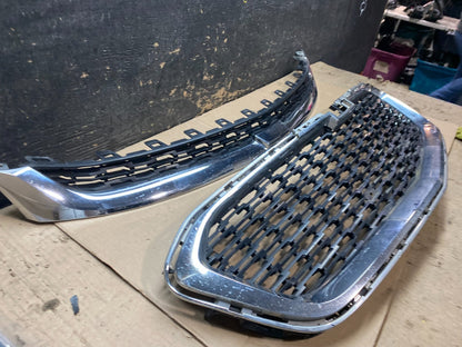 2014 2015 2016 Chevrolet Malibu Front Lower Upper Bumper Grille Grill X3623 DG2