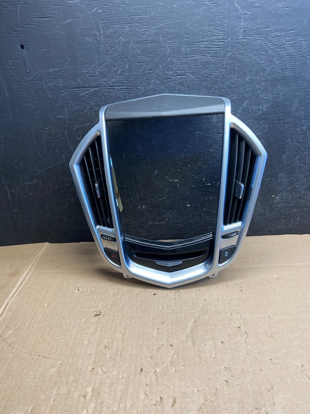 2013-2016 Cadillac SRX A/C Heater Radio Climate Control Panel Bezel OE AI6382 DG0