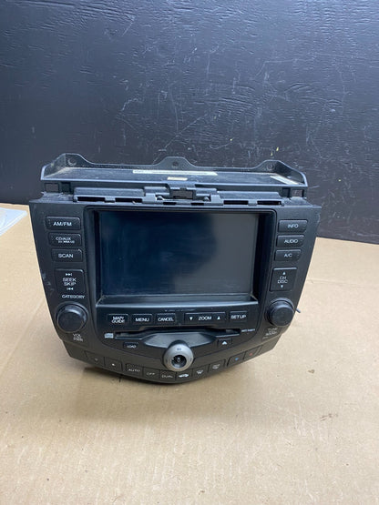 2003 to 2007 Honda Accord Radio CD Player Climate Control Switch AB92010