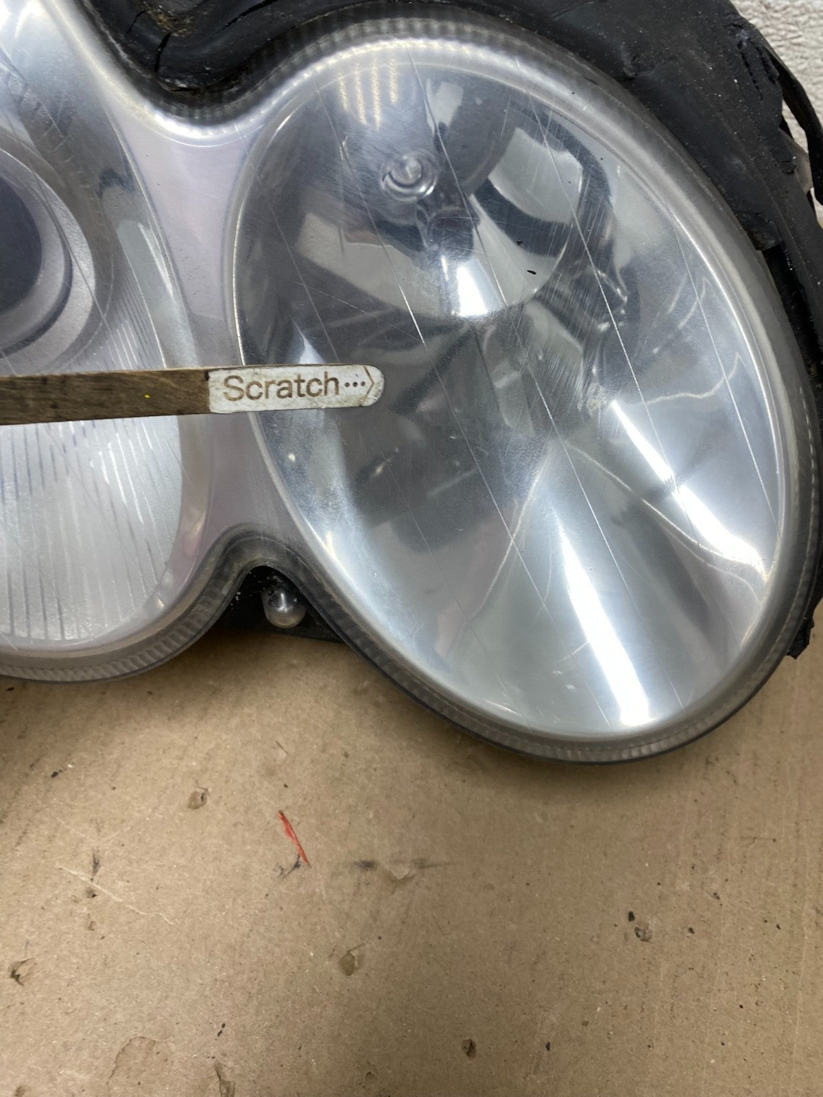 2003-2005 Mercedes Benz W209 CLK CLK350 Right Passenger Xenon Headlight R8198 DW3