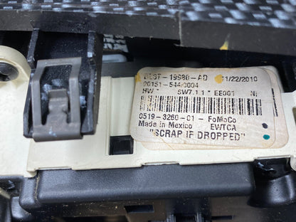 2010 2011 Ford F150 Climate Control A/C Heater Panel Radio Bezel AC6542 DG5