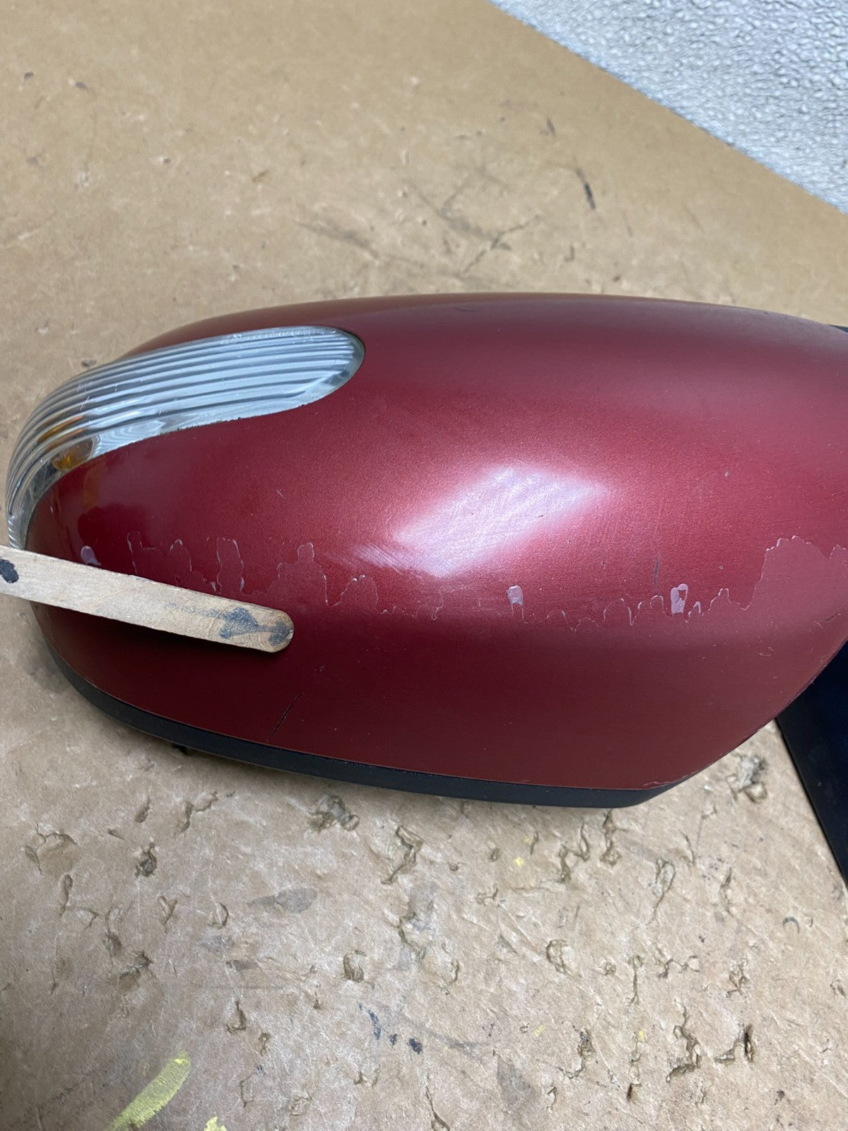 2010 to 2013 Kia Forte Sedan Left Driver LH View Turn Signal Mirror OEM V6215 DW8