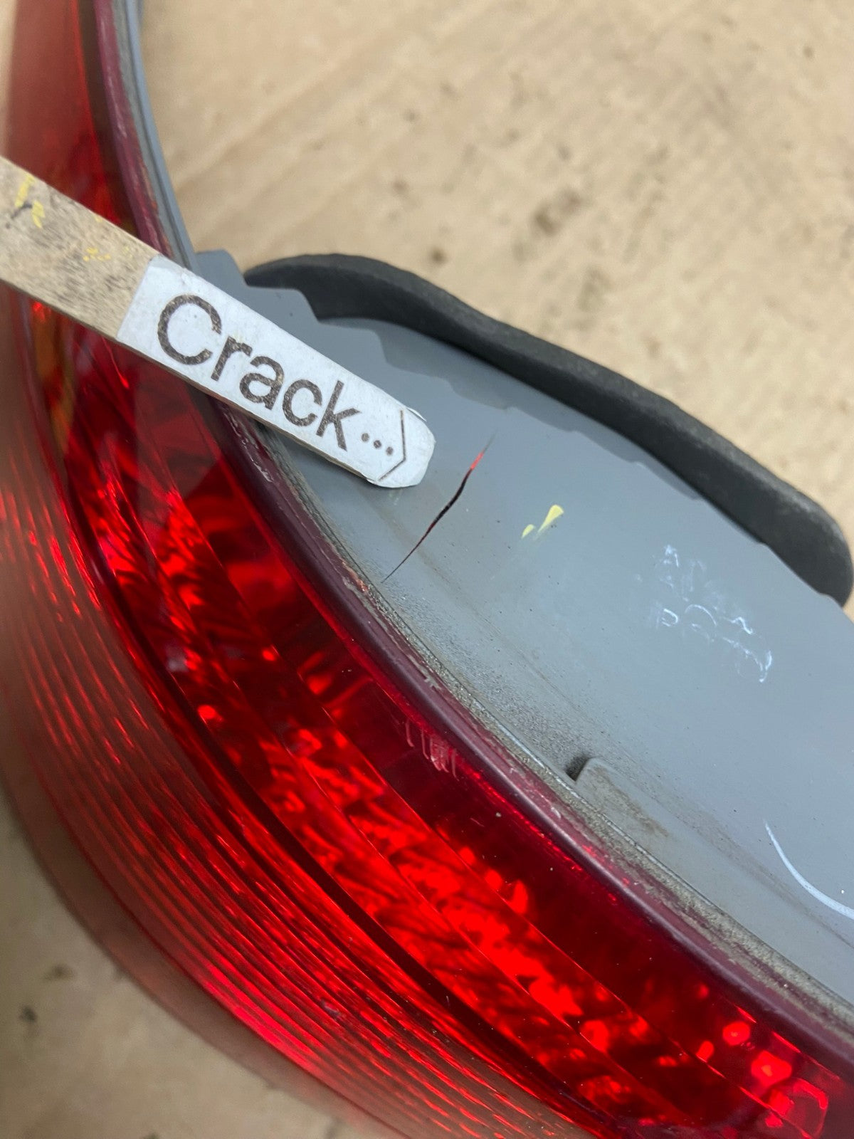 2005 Honda Accord Left Driver Lh Side Tail Light AG1297 LK4