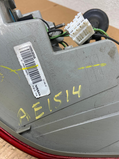 2013 2014 2015 Nissan Sentra Led Left Driver LH Side Tail Light AE1514 LK6