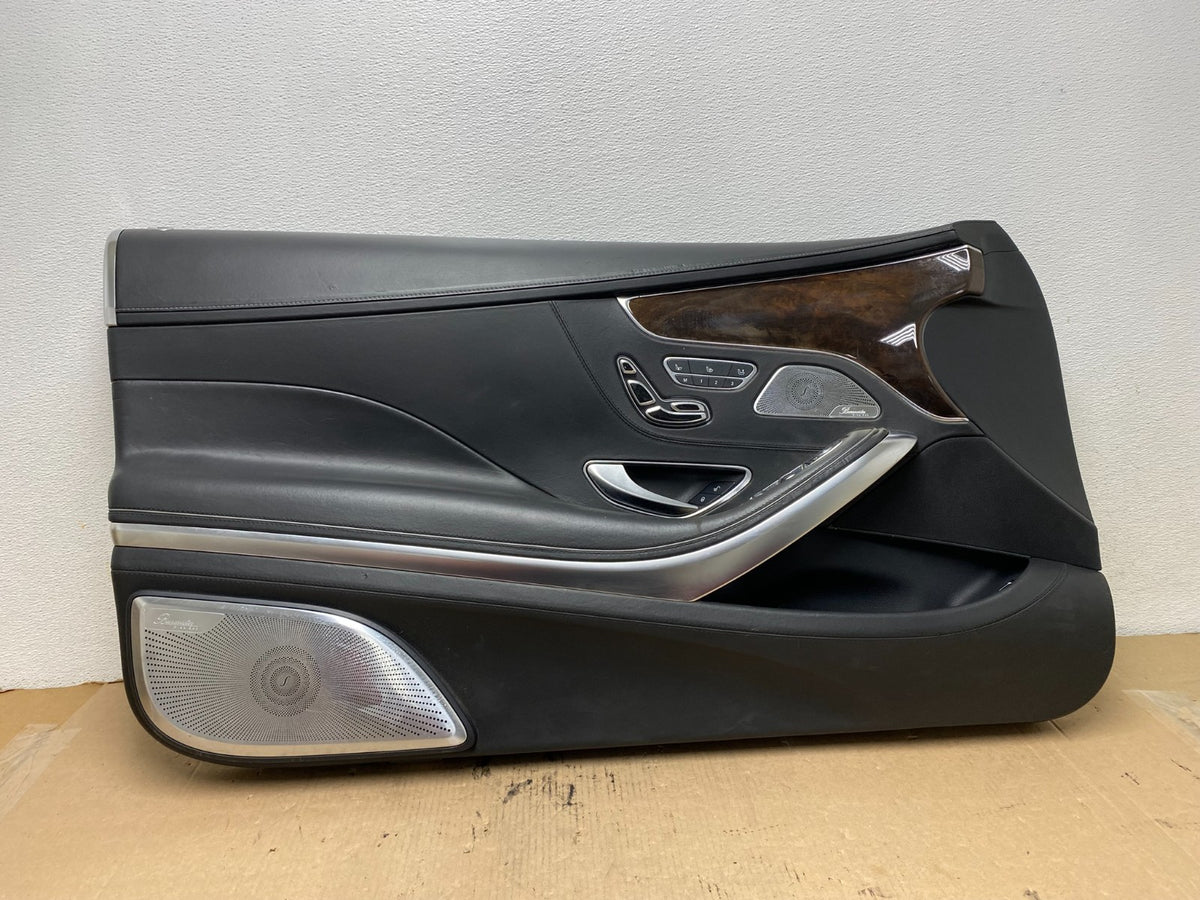 2015-2017 Mercedes W217 S550 Coupe Left Side Interior Door Panel AH09870