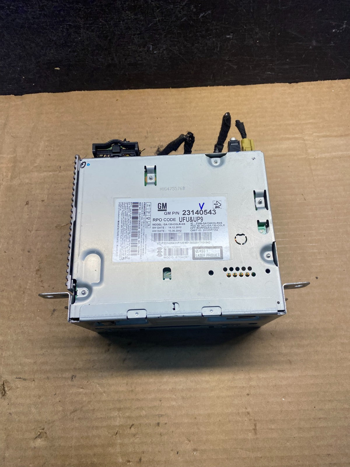 2013 2014 Chevrolet Malibu Radio CD Player Receiver Stereo Audio AM FM AD9834 DG3