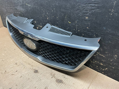2010 to 2013 Kia Forte Koup Black Front Upper Bumper Grill Grille Y9676  DG2